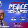 Peace to the broken world