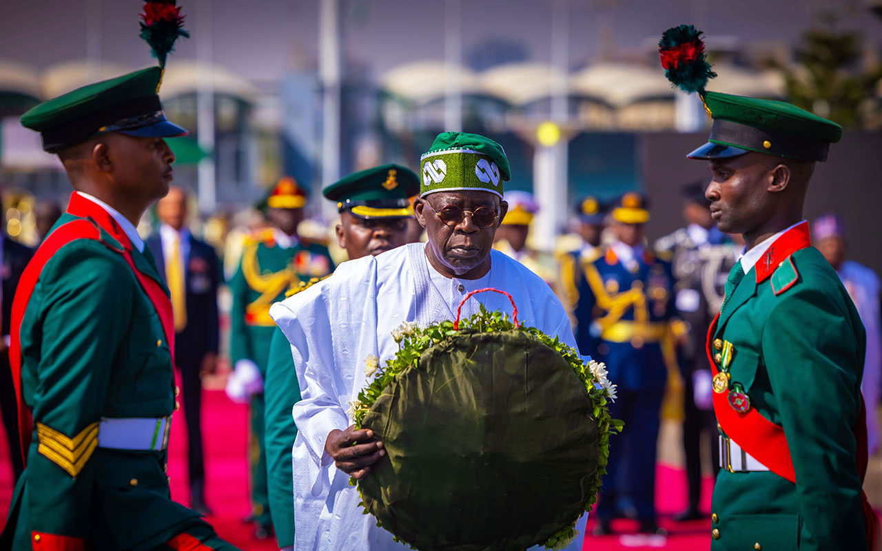 N750M DONATED AS TINUBU, OTHERS UNVEIL ARMED FORCES REMEMBRANCE DAY EMBLEM