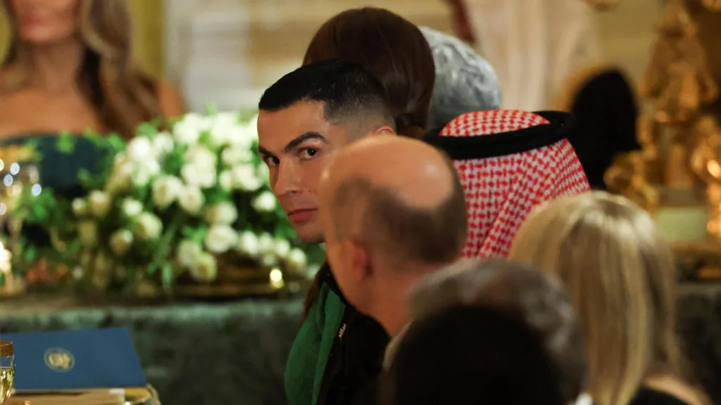 Ronaldo Attends White House State Dinner With Saudi Crown Prince Mohammed bin Salman