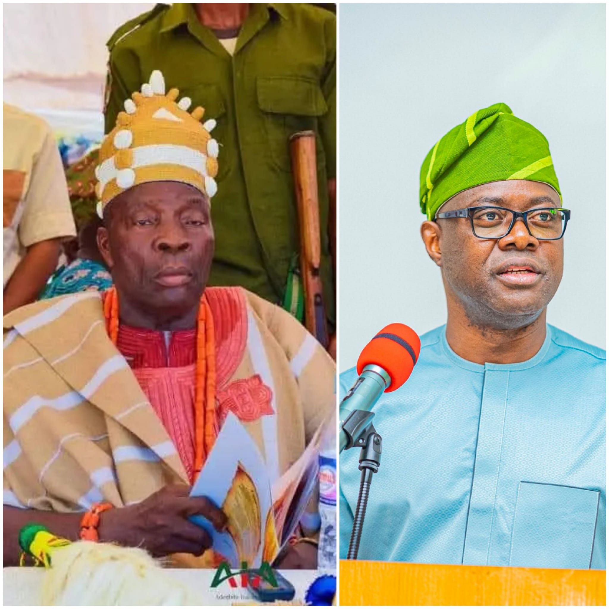 Aranyin of Iranyin Pleads with Makinde to Resolve 8-Year Aresa-Adu Throne Vacancy.