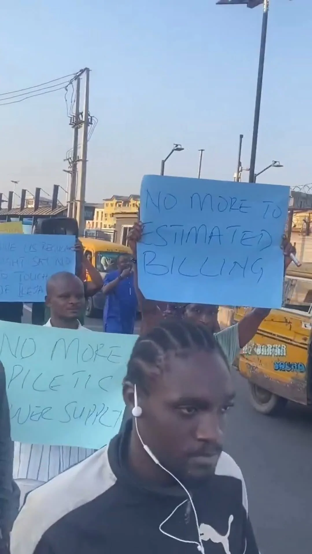 Lagos Residents Protest Persistent Power Outages, Demand Stable Electricity