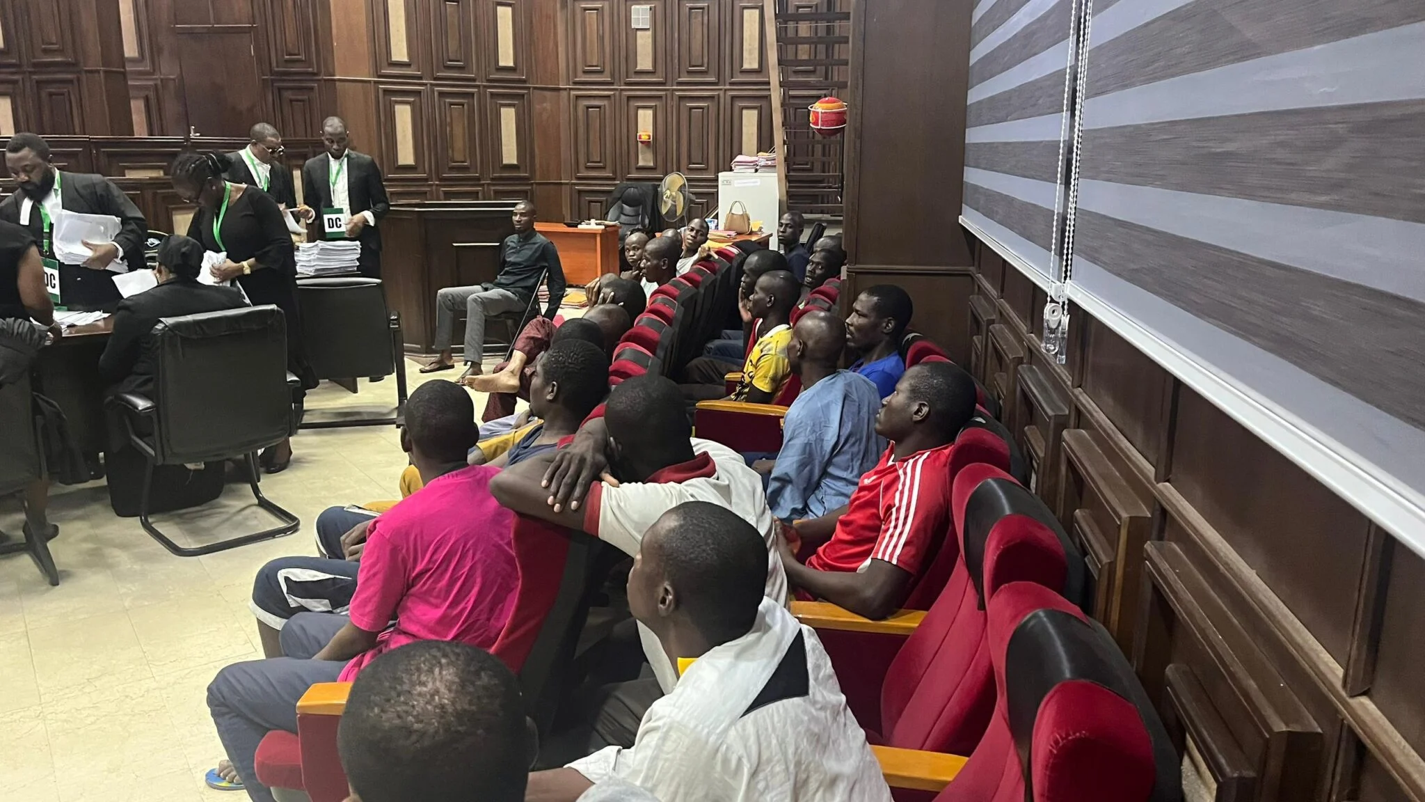 Court convicts four terror suspects, orders rehabilitation.