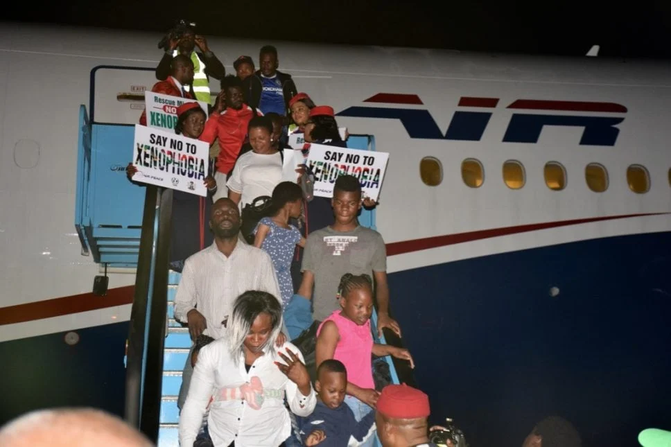 First Batch of Nigerians Fleeing Xenophobic Attacks in South Africa Arrives Thursday