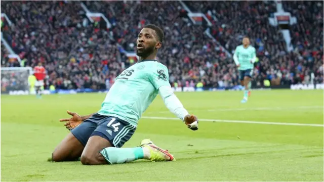 Iheanacho Scores Ninth League Goal in Seventh Straight Game
